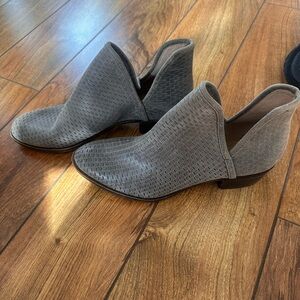 Cute little ash grey booties